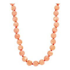 Coral Necklace in VERMEIL