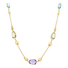 Effy Multi-gemstone Necklace in 14K