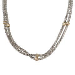 EFFY Diamond Necklace in Sterling Silver