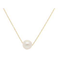 LALI JEWELS Freshwater Pearl Necklace in 14K