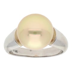 Aquarian Pearls South Sea Pearl Ring in STERLING SILVER
