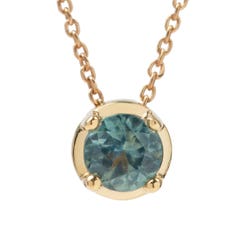 Montana Sapphire Necklace in 14K