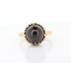 Pomellato Garnet and Diamond Ring in 18K
