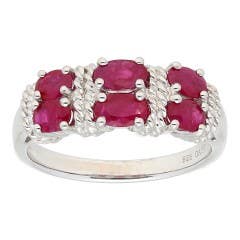 Cirari Couture Ruby Ring in 925 SILVER
