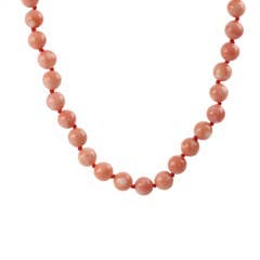 Coral Necklace in VERMEIL