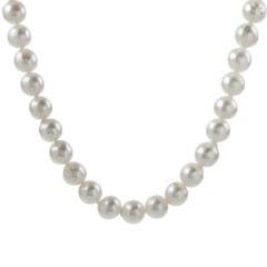 Akoya Cultured Pearl Necklace in STERLING SILVER