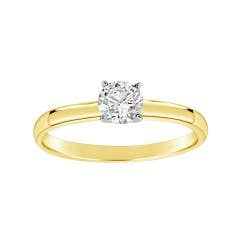 1/2 ct Diamond Solitaire Ring in 14K 